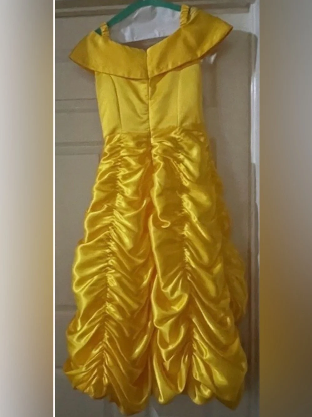 Princess BELLE BEAUTY & THE BEAST Ball Gown Costume size 150 Girls Costume